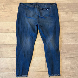 Women's Body Script Jeans Size 24 Blue Denim